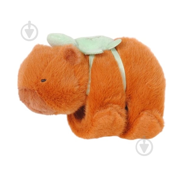 М'яка іграшка-браслет Stip Капiбара 15 см коричневий - фото 1