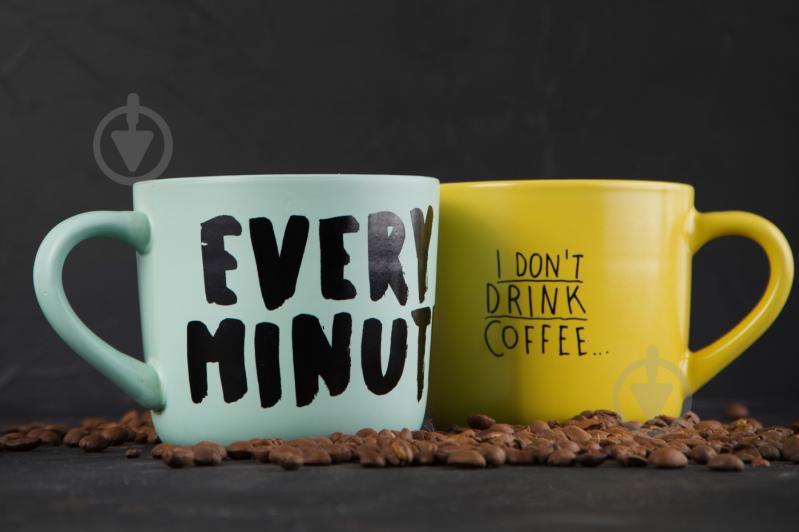 Чашка Limited Edition Caffeine 450 мл синий (HTK-002) - фото 4