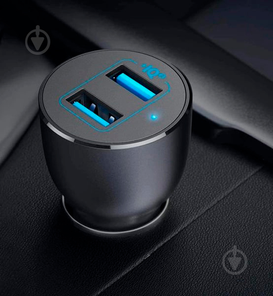 Автомобильное зарядное устройство Anker PowerDrive III - 36W 2xUSB - фото 5