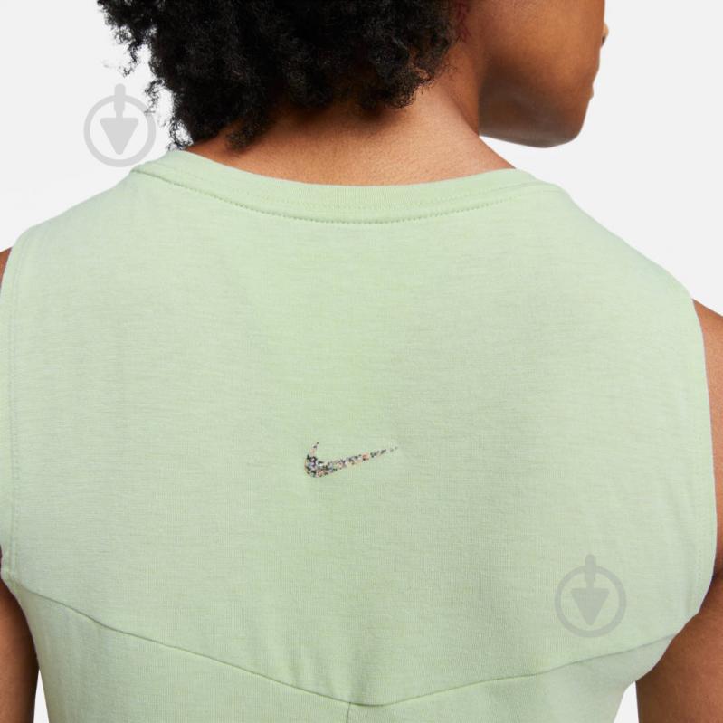 Майка Nike W NY DF TANK DV9167-343 р.2XL зеленый - фото 4