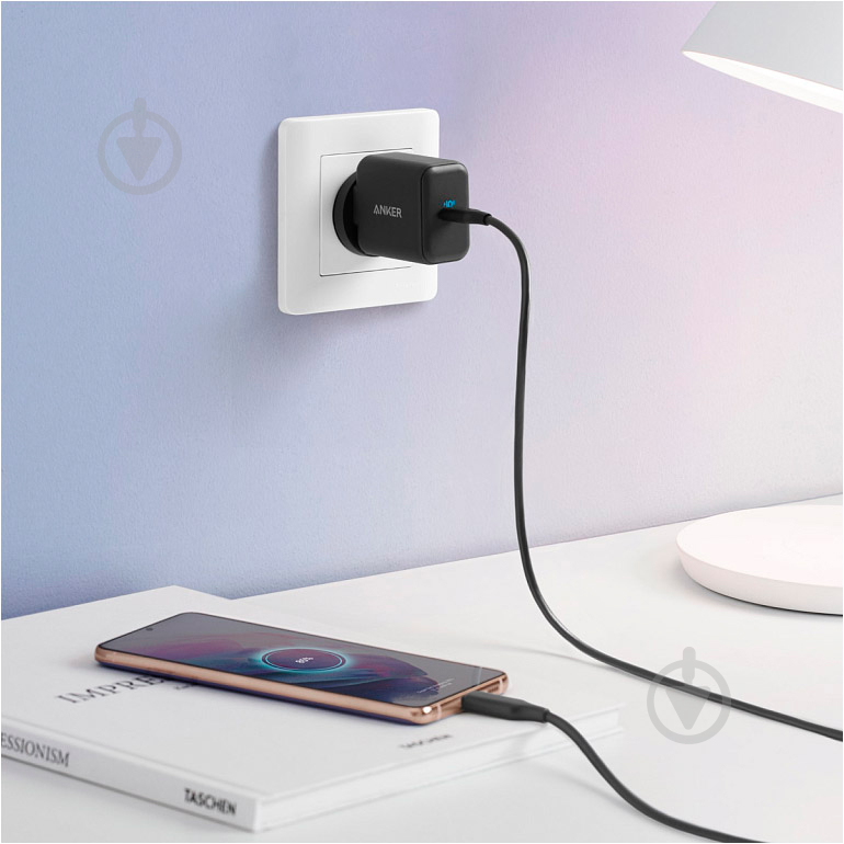 Сетевое зарядное устройство Anker PowerPort III 25W PPS USB-C Black - фото 3