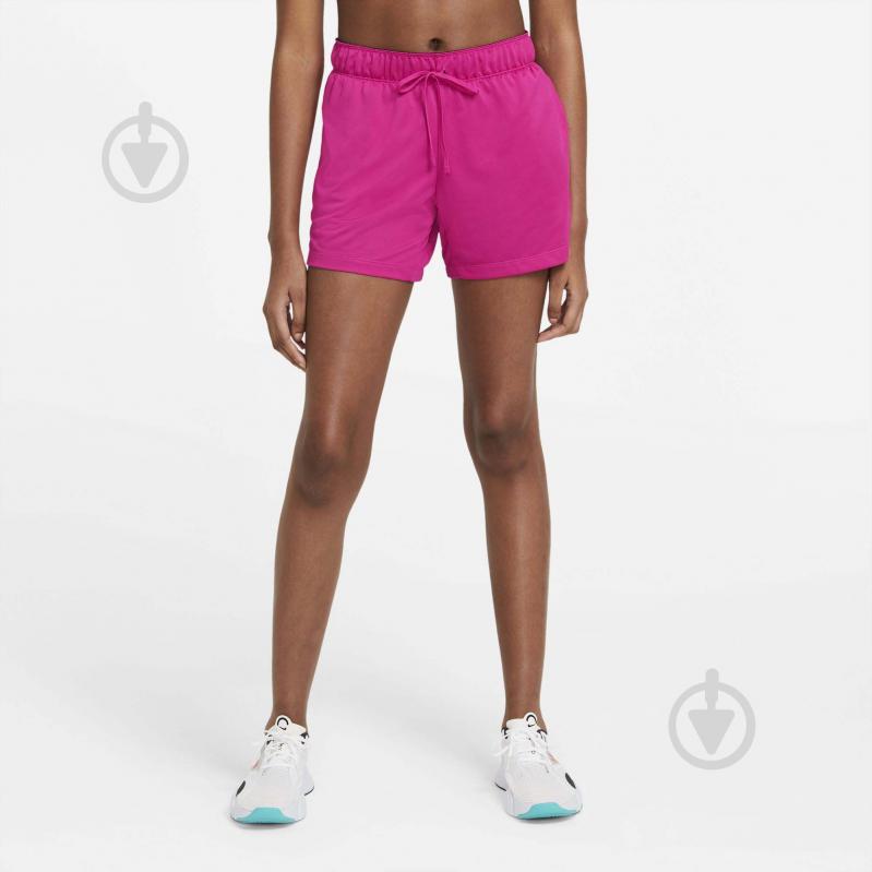 Шорты Nike W NK DF ATTACK SHRT DA0319-615 р. L розовый - фото 1