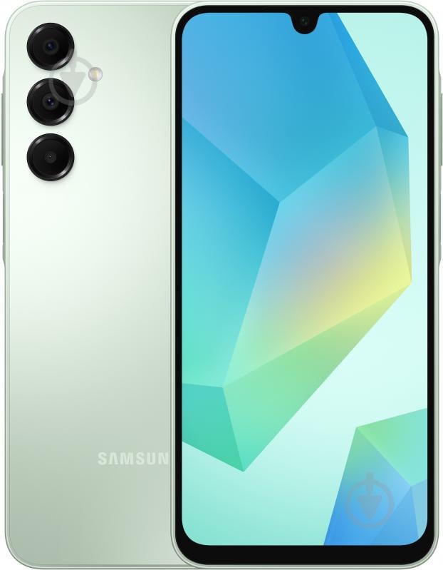 Смартфон Samsung Galaxy A16 4/128GB light green (SM-A165FLGBEUC) - фото 1