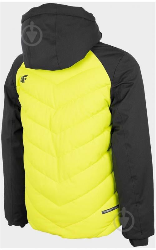 Куртка для хлопчиків демісезонна 4F SKI JACKET JKUMN003 HJZ22-JKUMN003-72S салатова - фото 3