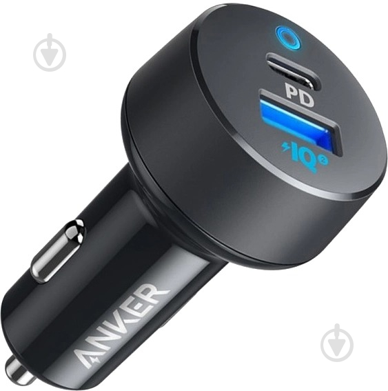 Автомобильное зарядное устройство Anker PowerDrive PD+ 2 - 20W PD + 15W USB - фото 1