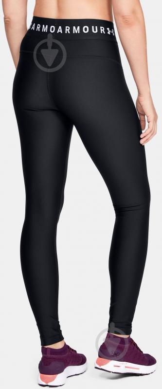 Лосини Under Armour UA HG Armr Brand WB Legging 1333235-001 р.XS чорний - фото 4