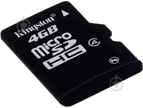 Карта памяти Kingston microSDHC 4GB (SDC4/4GBSP) - фото 2