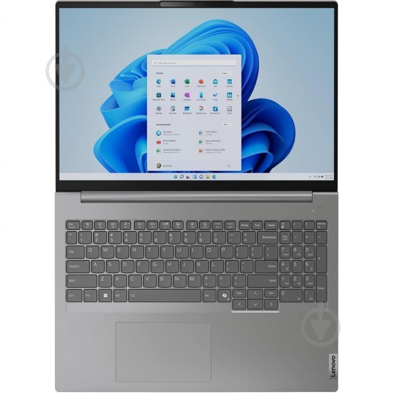 Ноутбук Lenovo ThinkBook 16 G7 ARP 16" (21MW0018RA) arctic grey - фото 5