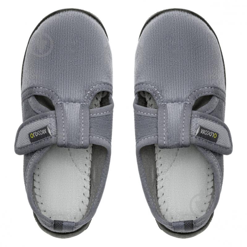 Тапочки детские Oldcom Tody р.25 серый - фото 5 Тапочки детские Oldcom Tody р.25 серый - фото 5