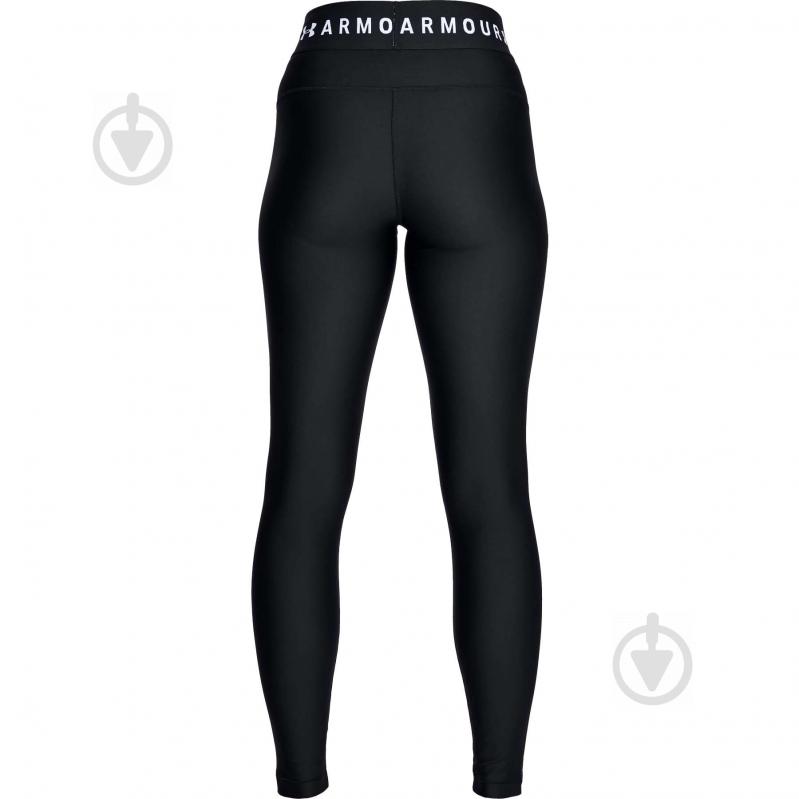 Лосины Under Armour UA HG Armr Brand WB Legging 1333235-001 р.M черный - фото 2