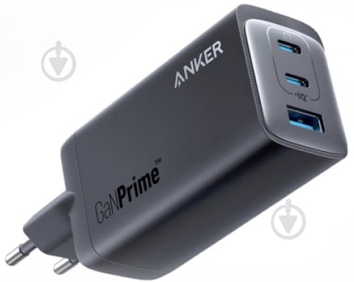 Мережевий зарядний пристрій Anker PowerPort 735 GaNPrime - 65W 2xPD & 1xPIQ PPS/DPDS - фото 1