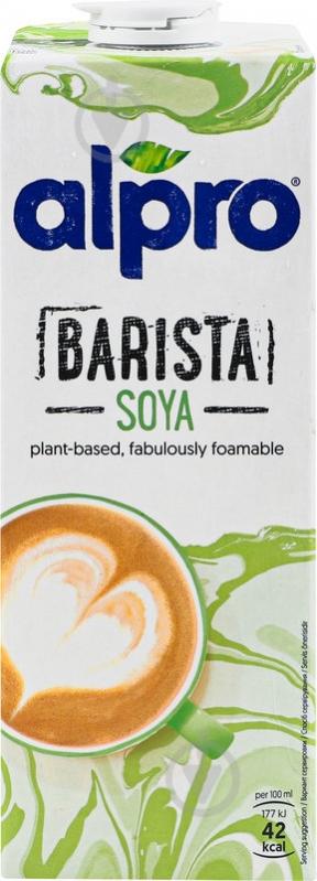 Напиток соевый Alpro Barista 1 л - фото 1 Напиток соевый Alpro Barista 1 л - фото 1