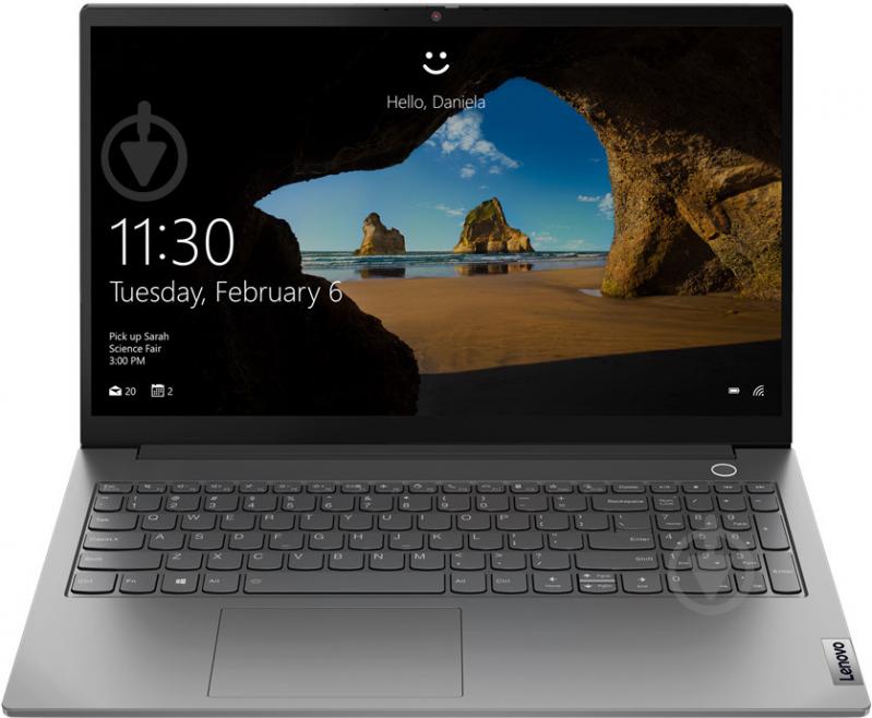 Ноутбук Lenovo ThinkBook 15 15,6 (21A4008XRA) grey - фото 1