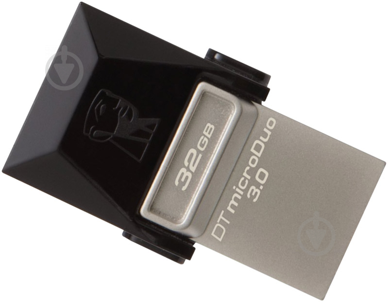 Флеш-пам'ять USB Kingston DataTraveler MicroDuo 32 ГБ USB 3.0microUSB (OTG) (DTDUO3/32GB) - фото 1