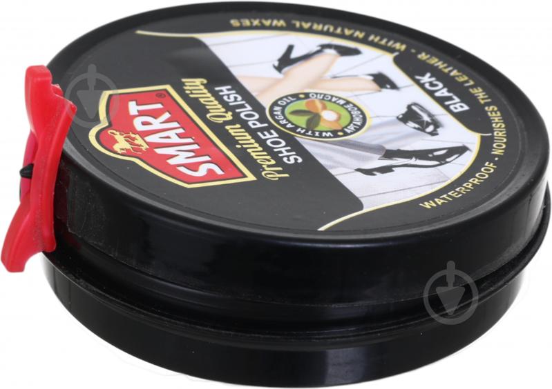 Крем-краска Smart Shoe Polish Black 50 мл черный - фото 2 Крем-краска Smart Shoe Polish Black 50 мл черный - фото 2