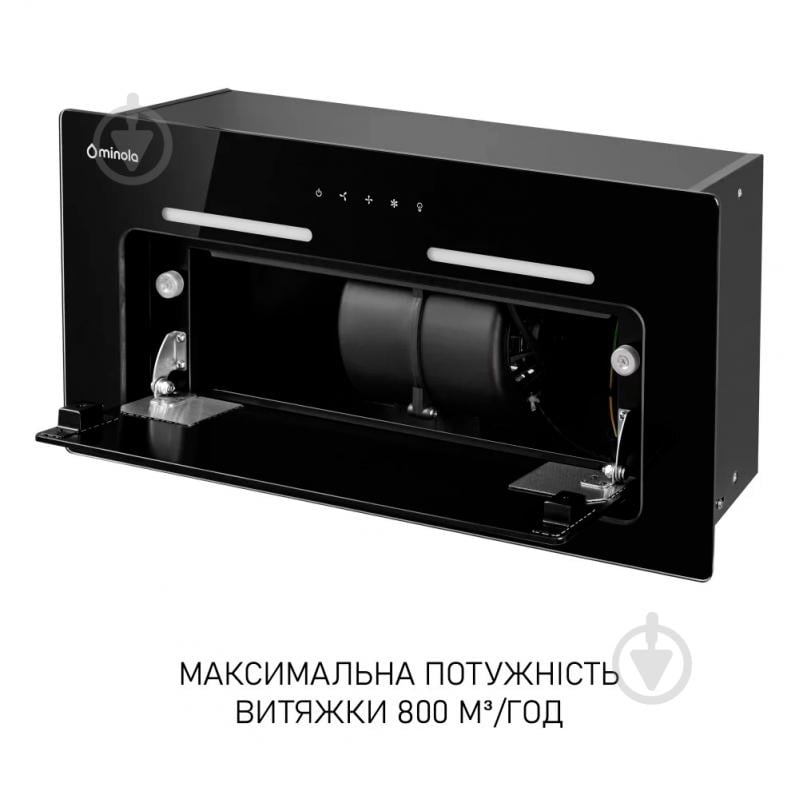 Витяжка Minola Hbi 6473 Bl Glass 800 Led Line - фото 12