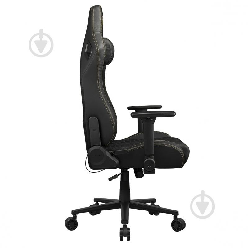 Крісло ігрове Cougar DEFENSOR GOLD чорний/золотий - фото 4