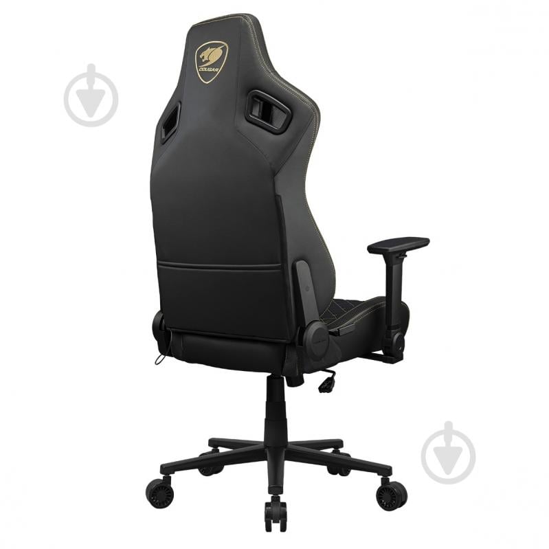 Крісло ігрове Cougar DEFENSOR GOLD чорний/золотий - фото 8