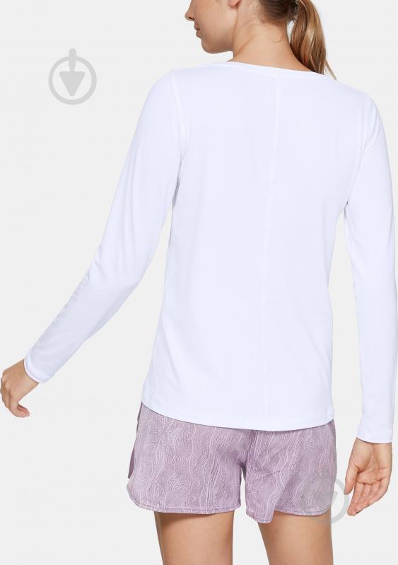 Футболка Under Armour UA HG Armour Long Sleeve 1328966-100 р.XS білий - фото 4