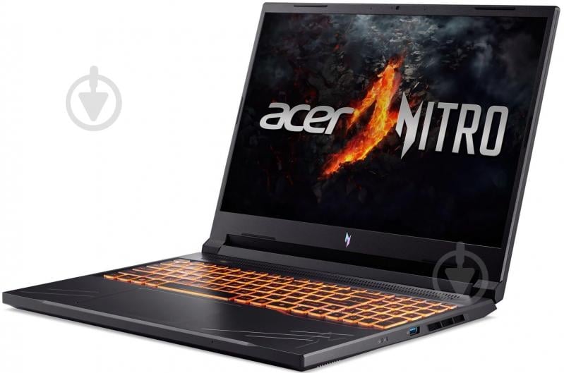 Ноутбук Acer Nitro V 16 ANV16-41-R99U 16" (NH.QRVEU.00E) obsidian black - фото 3