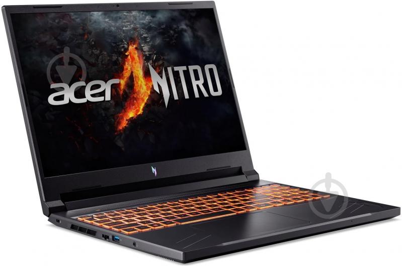 Ноутбук Acer Nitro V 16 ANV16-41-R99U 16" (NH.QRVEU.00E) obsidian black - фото 2