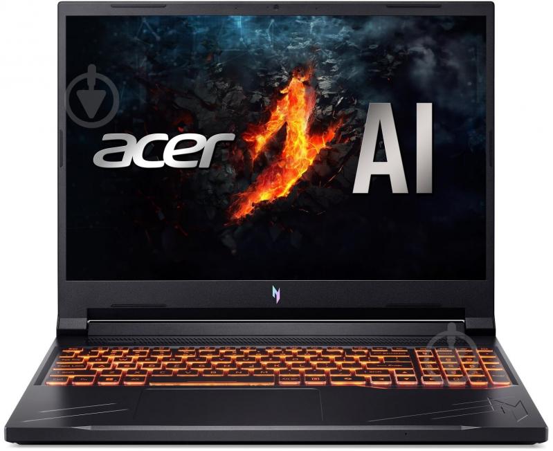 Ноутбук Acer Nitro V 16 ANV16-41-R99U 16" (NH.QRVEU.00E) obsidian black - фото 1