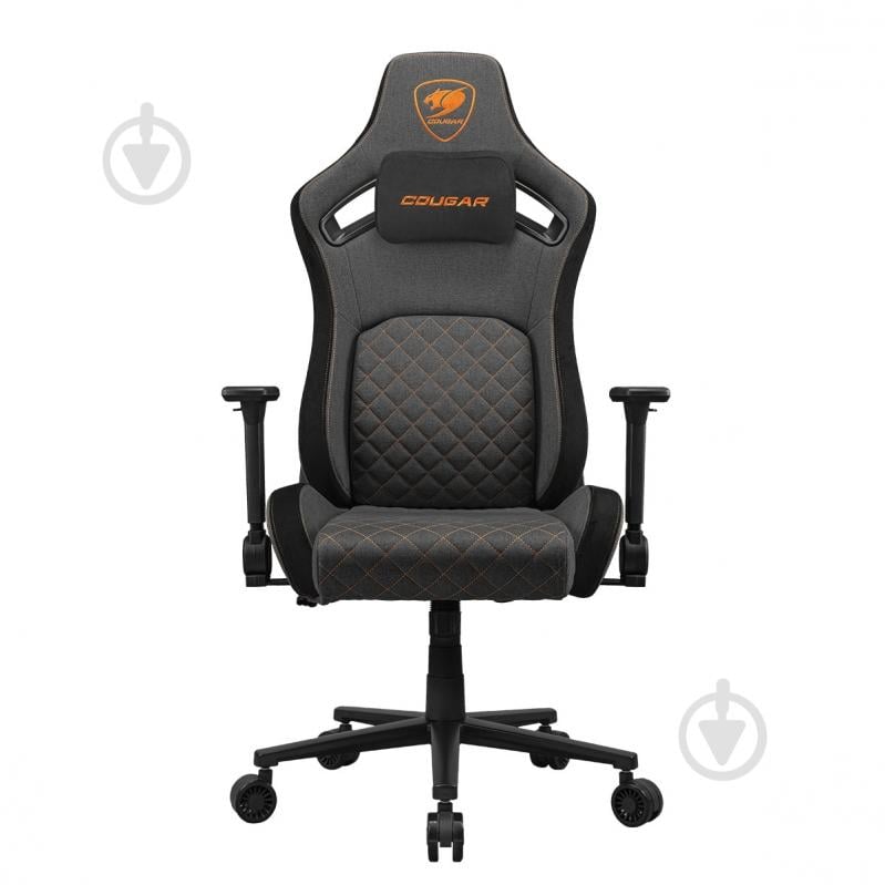 Кресло игровое Cougar DEFENSOR GRAY F - фото 1
