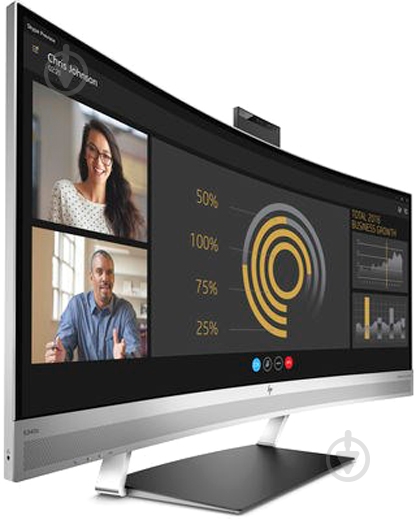 Монитор HP EliteDisplay S340c 34" (V4G46AA) - фото 2 Монитор HP EliteDisplay S340c 34" (V4G46AA) - фото 2