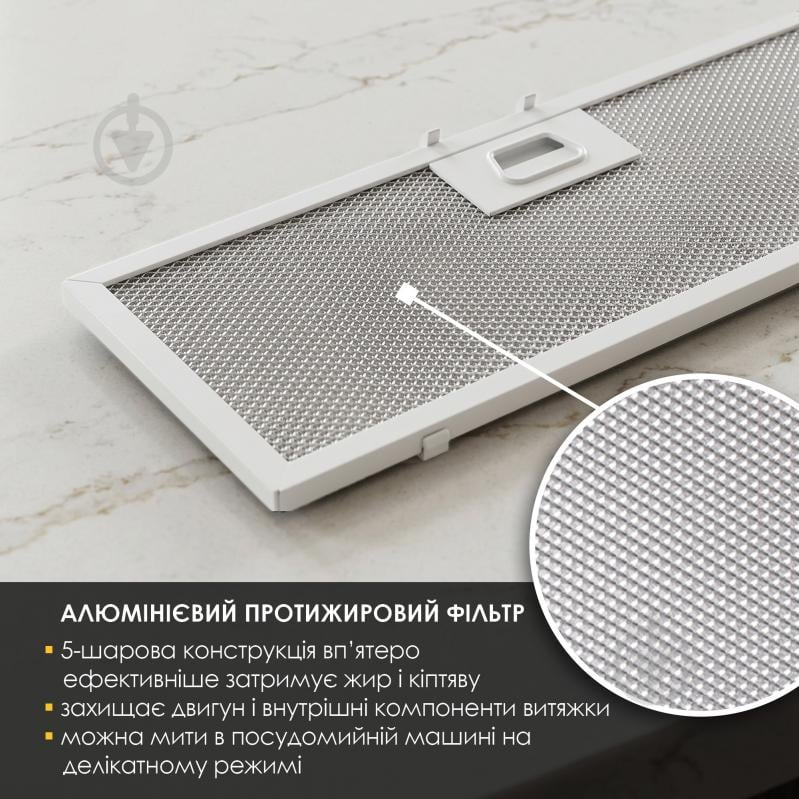 Вытяжка WEILOR Lumina Wbg 65 White - фото 9