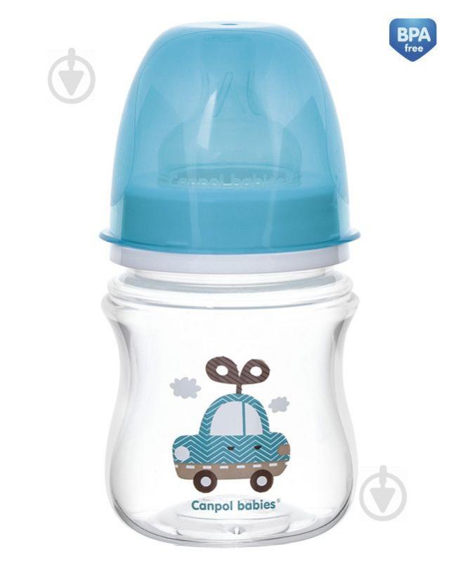 Пляшка Canpol Babies Easystart - Toys 120 мл 35/220_blu - фото 1