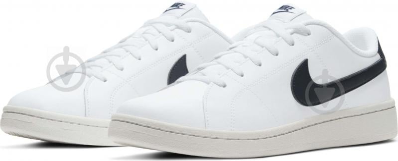 Кроссовки мужские демисезонные Nike Court Royale 2 Low CQ9246-102 р.44,5 белые - фото 1