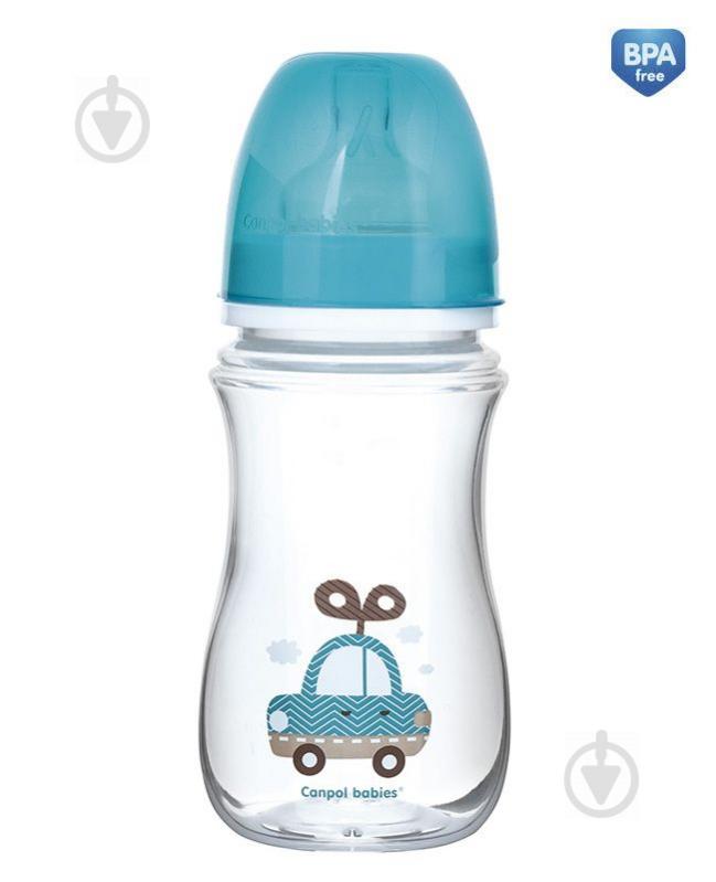Пляшка Canpol Babies Easystart - Toys 240 мл 35/221_blu - фото 1