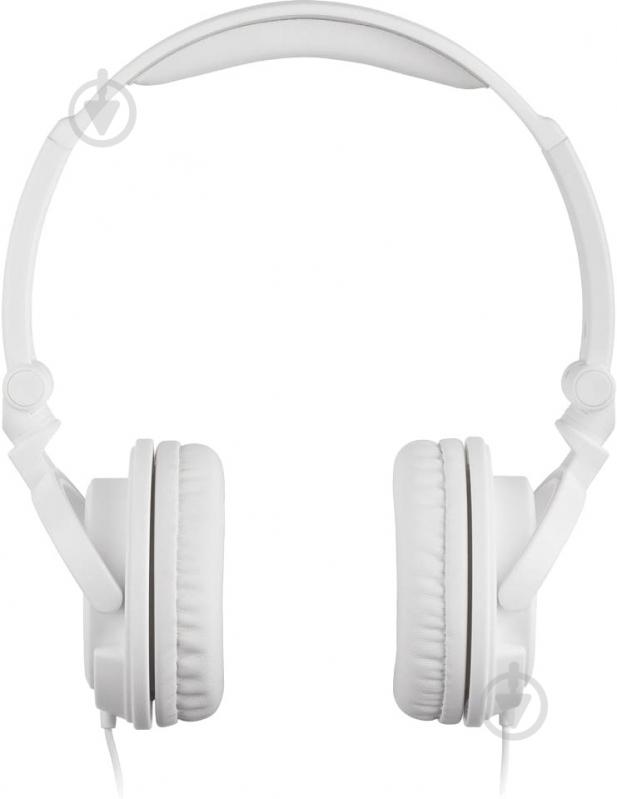 Гарнитура KitSound iD Headphones with Microphone and Multi-function Button white - фото 2