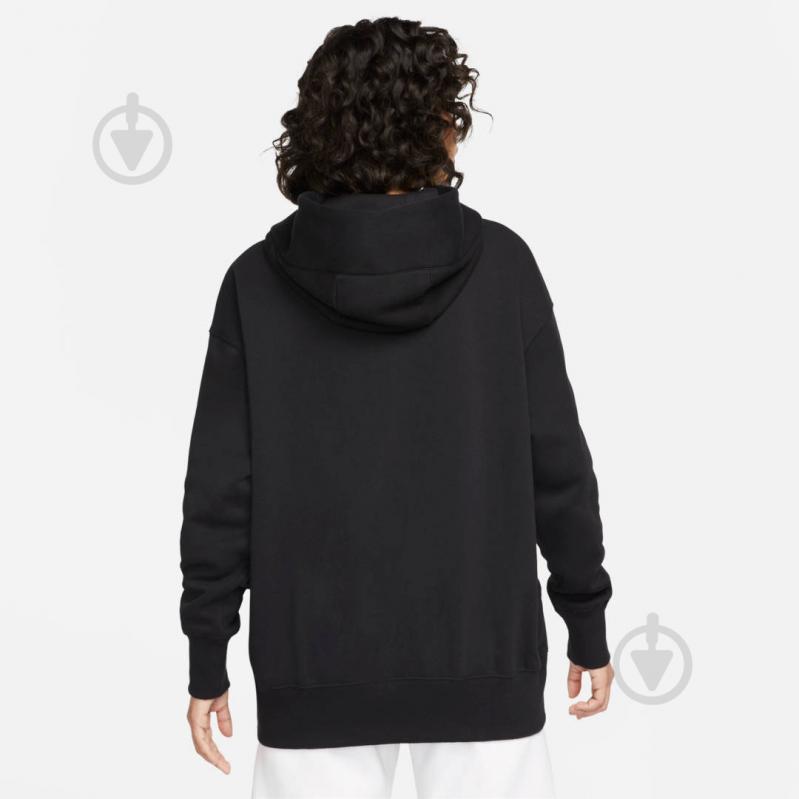 Джемпер Nike W NSW PHNX FLC OS PO HOODIE DQ5860-010 р.2XL черный - фото 2