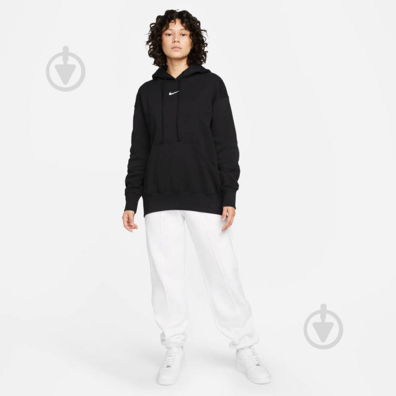 Джемпер Nike W NSW PHNX FLC OS PO HOODIE DQ5860-010 р.2XL черный - фото 5