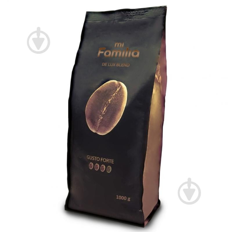 Кава в зернах Mi Familia De Lux Blend Gusto Forte 1000 г - фото 2