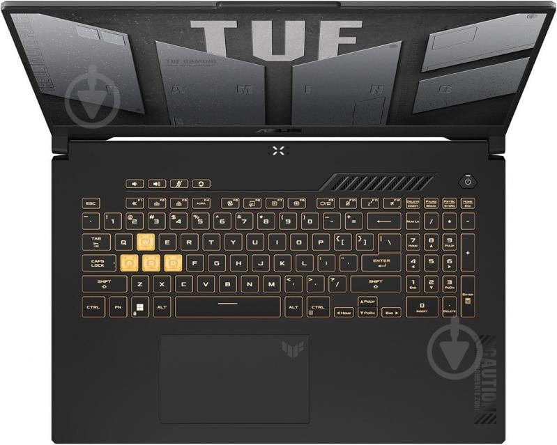 Ноутбук Asus TUF Gaming F17 FX707VU-HX156 17,3" (90NR0CS5-M009E0) mecha gray - фото 5