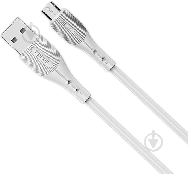 Кабель T-PHOX Wing T-M836 Micro USB 1 м білий (T-M836 White) - фото 2