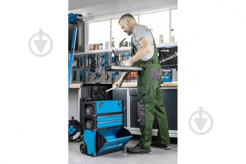 Полуботинки рабочие HOEGERT NAAB SRC S1P р.45 HT5K567-45 темно-серый - фото 10