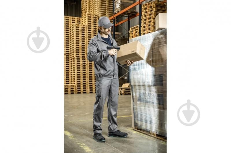 Полуботинки рабочие HOEGERT NAAB SRC S1P р.45 HT5K567-45 темно-серый - фото 8