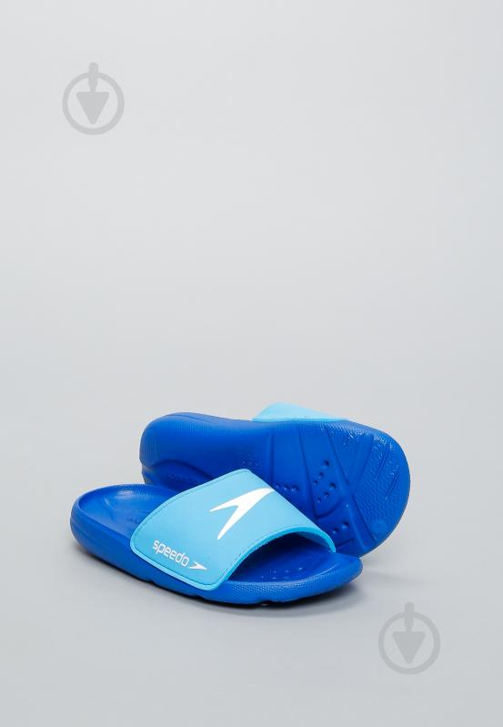 Шлепанцы Speedo Atami Core Slide Junior 8073999216 р.34,5 синий - фото 4