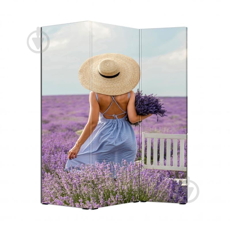 Ширма Теамо Лаванда 1750x1400x25 мм фиолетовый - фото 2