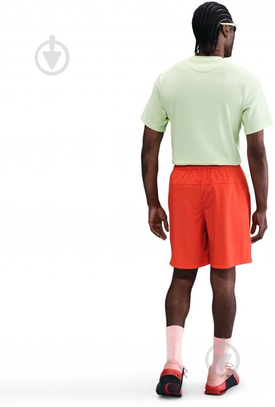 Шорти Nike M NK DF FORM 9IN UL SHORT SWOO HJ4045-633 р. XL помаранчевий - фото 3