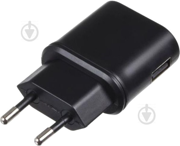 Сетевое зарядное устройство Kit EU USB Mains Charger 2.1A black - фото 1