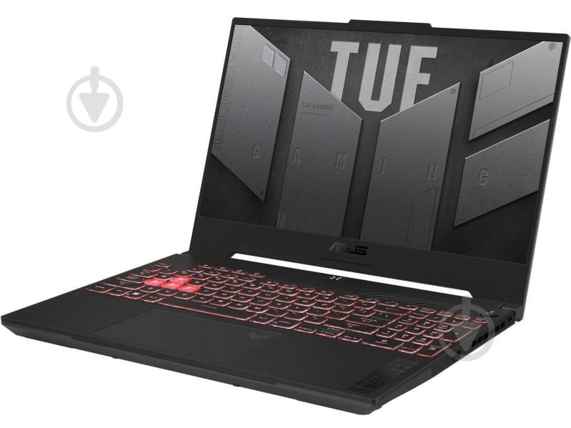 Ноутбук Asus TUF Gaming A15 FA507NUR-LP052 15,6" (90NR0JP8-M004R0) jaeger gray - фото 4