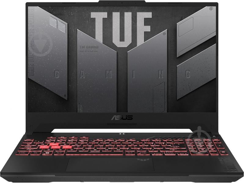 Ноутбук Asus TUF Gaming A15 FA507NUR-LP052 15,6" (90NR0JP8-M004R0) jaeger gray - фото 1