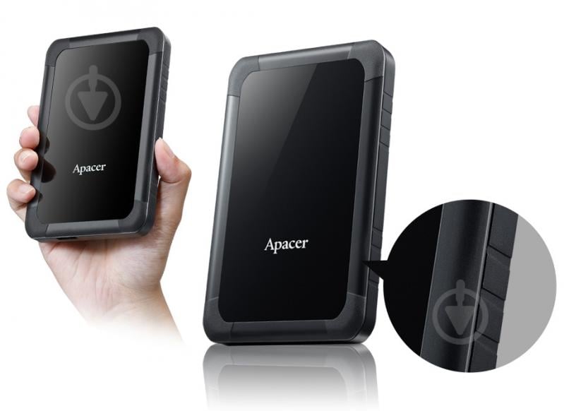 Зовнішній жорсткий диск Apacer 2 ТБ 2,5" USB 3.1 (AP2TBAC532B-1) black - фото 2