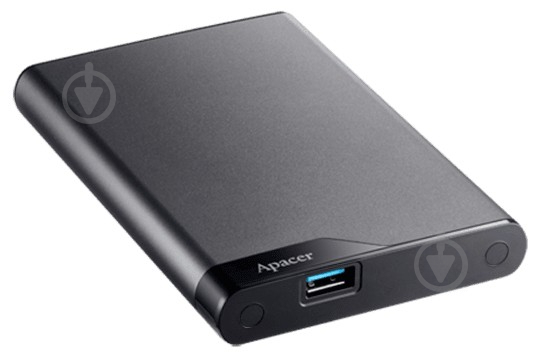 Зовнішній жорсткий диск Apacer 1 ТБ 2,5" USB 3.1 (AP1TBAC632A-1) dark grey - фото 3