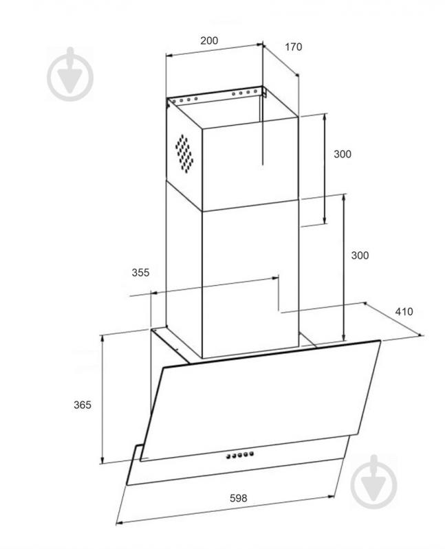 Витяжка Jantar VRM 750 LED 60 BL - фото 15