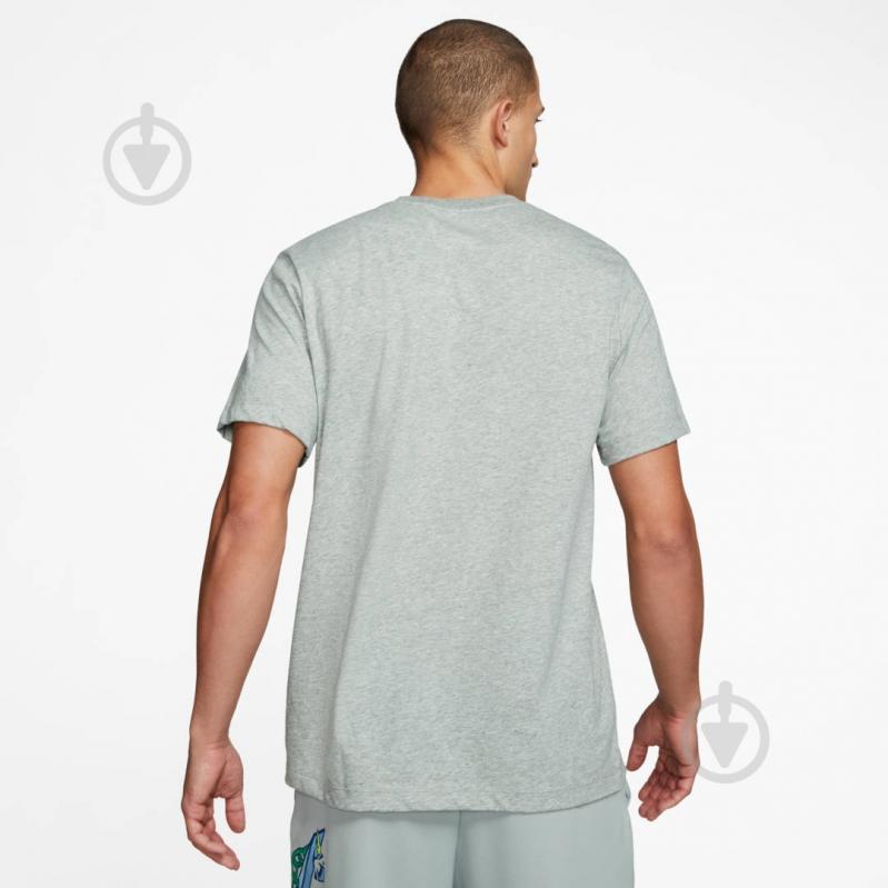 Футболка Nike M NK DRY TEE DFCT FTW HOOK CQ6558-063 р.XL серый - фото 3